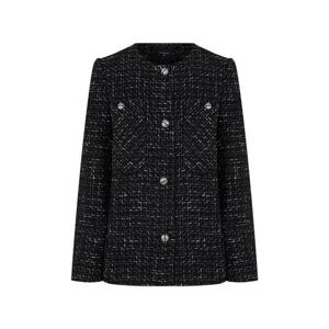 샤트렌 글리터 트위드 자켓_HCEWJK103