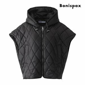 [보니스팍스] 다이아 퀼팅 후드 패딩 베스트 (XPCVT008M0)