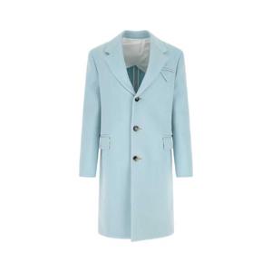 22FW 보테가베네타 Pastel light 블루 tricotine 코트 709408V25K08955 TP563516478