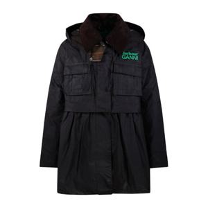 바버 왁스드 코튼 후드 플랩 포켓 재킷 263MLWX1523 BR71