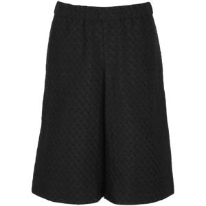 25SS 알렉산더 맥퀸 블랙 viscose blend bermuda 숏츠 814209QRABU1010 TP565496904