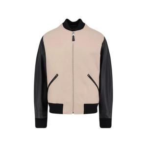 지방시 바이커 자켓 BM01DZ6Y45 007 BLACK BEIGE