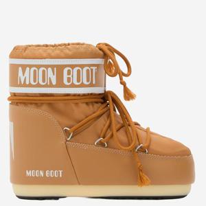 25FW 문부츠 Pastel 오렌지 nylon Icon 로우 앵클 부츠 1409340M008 TP565324244