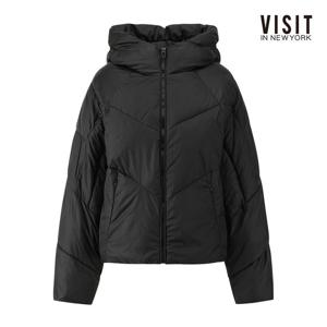 비지트인뉴욕  V 하이넥 숏 패딩 점퍼 (V5BJP04)