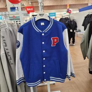 에스핏 HC35 소매배색기모 야구점퍼 SKX710UKJP03