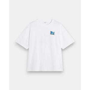 메종키츠네 반팔 티셔츠 QM00111KJ0119 P100 White