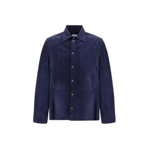 브루넬로 쿠치넬리 긴팔 셔츠 MPCFN2039 C6757 BLUE