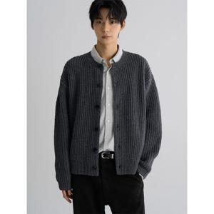 (45615ASS14) [에잇세컨즈] 벌키 라운드 카디건  애쉬