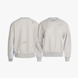 [스파이더] 여성 우븐 믹스 맨투맨 티셔츠 SPLPCNRL353WOMG