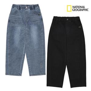 내셔널지오그래픽키즈 K261UPT020 남아 여아 배기핏 청바지 데님 팬츠 170 초등 고학년 딜