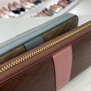 [에스콰이아]여성 체크 패턴 장지갑 ECEFRP883884BLPI HSYS3A GN