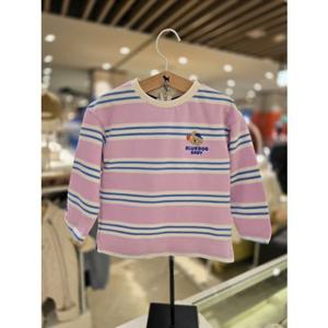 [블루독베이비] 26 SS(핑크)멀티스트라이프 티셔츠(4611433001)출산 백일 돌 신생아 유아 선물 조카 아가옷