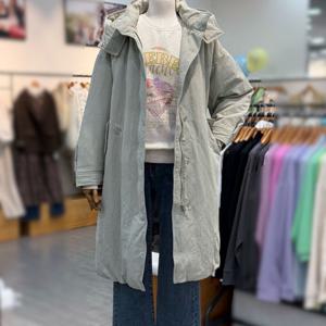 [써스데이아일랜드]오버핏 오리털 야상 패딩 t248mdj238