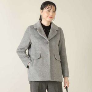 애비뉴투지 엄마옷 알파카 울 모직 봄 가을 초겨울 정장 긴팔 반 코트 J12531