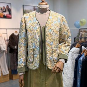 [써스데이아일랜드]플라워 패턴 점퍼 t246mjp139