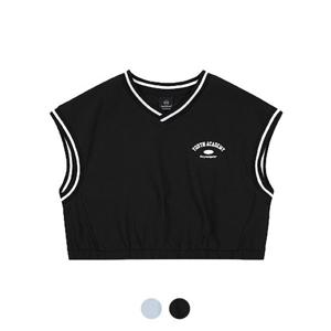 [폴햄키즈][폴햄키즈] 여아 브이넥 크롭 베스트_PKE2VI2710