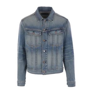 톰포드 인디고 코튼 데님 버튼 재킷 DJI001 DMC063S25HB700