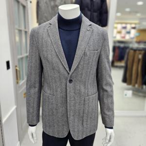 [인디안]톤온톤 헤링본 아웃포켓 케주얼 자켓 MUEFU4W943104_SH