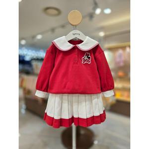 [아가방]MARIO미니카라 맨투맨 SK 상하세트 01T123052