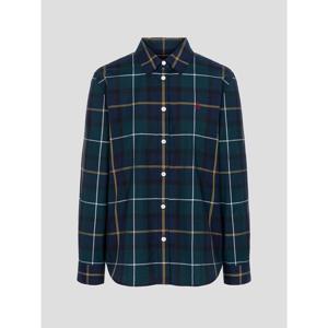 [빈폴레이디스] [Essential] 헤릿체크 레귤러핏 셔츠  네이비 (BF6164E04R)