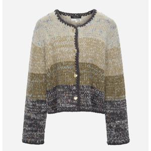 [써스데이아일랜드]컬러 블럭 멀티 가디건 T256MCD905W