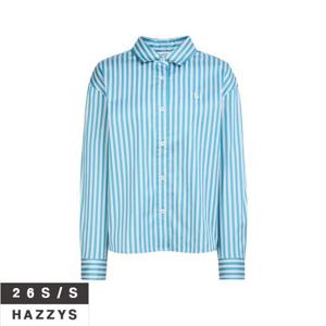 헤지스여성 HSSH6BC22 [아이코닉] 루즈크랍 런던 스트라이프 셔츠