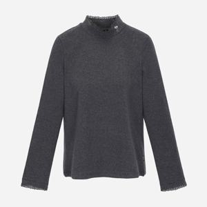 [써스데이아일랜드]포인트 자수 터틀넥 티셔츠 T258MTS236W