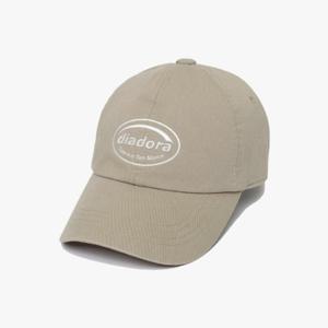 디아도라모자 AQS D5143LCP20BGS 와펜 로고 볼캡 BEIGE