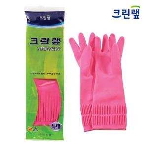 크린랩 고무장갑 특대/천연라텍스