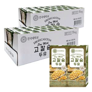 건국 고칼슘 두유 190ml 48개