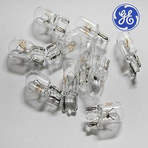 GE 자동차전구 미등/트렁크등/번호판등 12V T10 (1개)