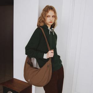 캉골 캉골 클래식 로고 세미오버핏 후디 5160 포레스트 KRFCHY51600FO