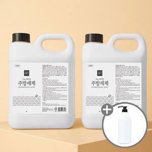 가성비가 브랜드다 베이킹소다 레몬향 주방세제 4L*2 (+1L용기 증정)