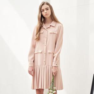 [리안뉴욕][리안뉴욕] 모던 플리츠 원피스