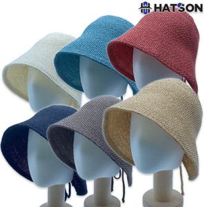 햇츠온 H22-402 여성 여름 오픈형 보닛햇