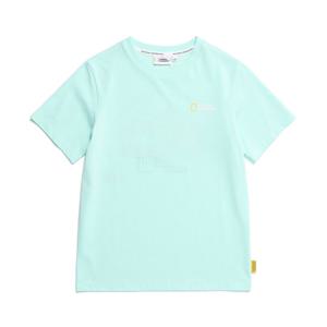 내셔널지오그래픽 키즈 K232UTS900 캠핑카 그래픽 반팔티 MINT