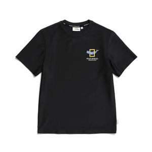 내셔널지오그래픽 키즈 K232URG650 워터 반팔 라운드티 BLACK