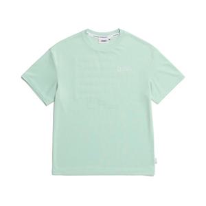 내셔널지오그래픽 키즈 K232UTS610 메쉬 백 레터링 반팔티 MINT