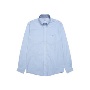 BB_레귤러핏 논아이론 옥스포드 솔리드 스포츠셔츠 (블루) (BBTHMF9963MDF)