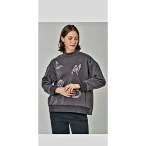 [모라도]레터링자수라운드풀오버RLW8PO480