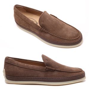 [토즈(가방)]24SS 남성 스웨이드 로퍼 (XXM0TV0AJ30 RE0 9998 24S)