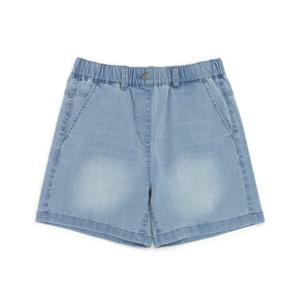 [내셔널지오그래픽 키즈] K222GHP020 여아 데님 3부 반바지 ICEBLUE