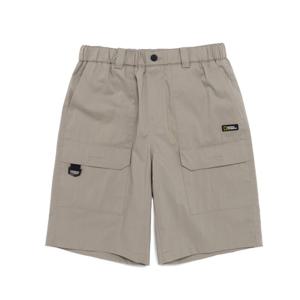 [내셔널지오그래픽 키즈] K222UHP030 카고 5부 반바지 LAURELOAK