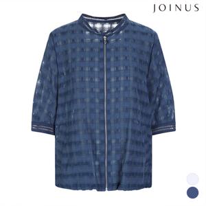 7부 린넨 집업 점퍼_JABU5-WGJ990