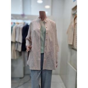 올앤선드리 세이브존06 스트라이린넨 BL A4JJM4B412