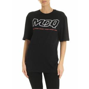 알렉산더 맥퀸 반팔 티셔츠 494256RNH461000 Black