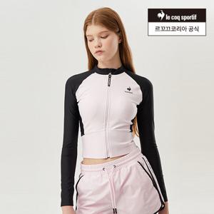 [르꼬끄공식] [60% OFF] 여성 풀집업 래쉬가드 (QP222SFZ51)