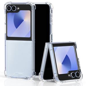 하이온 갤럭시 Z플립6/7FE 케이스 투명 범퍼 젤하드 1.5T