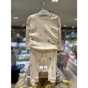 압소바CH 페베 슬림 내의 AZC-10387 무형광섬유 가을 출산 백일 돌 등원 조카선물