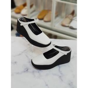 한슈 세이브존07 벨크로 뮬 웨지힐 8cm HS563047tm